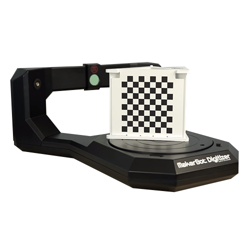 MakerBot Digitizer Desktop 3D Scanner scanning object