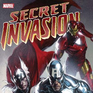 Secret Invasion" cover via Marvel Comics