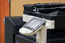 black copier printer