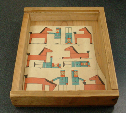 Inside of box.